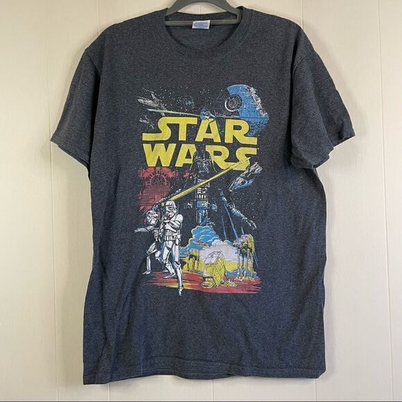 Star Wars Retro Empire T-Shirt - Picture 1 of 3